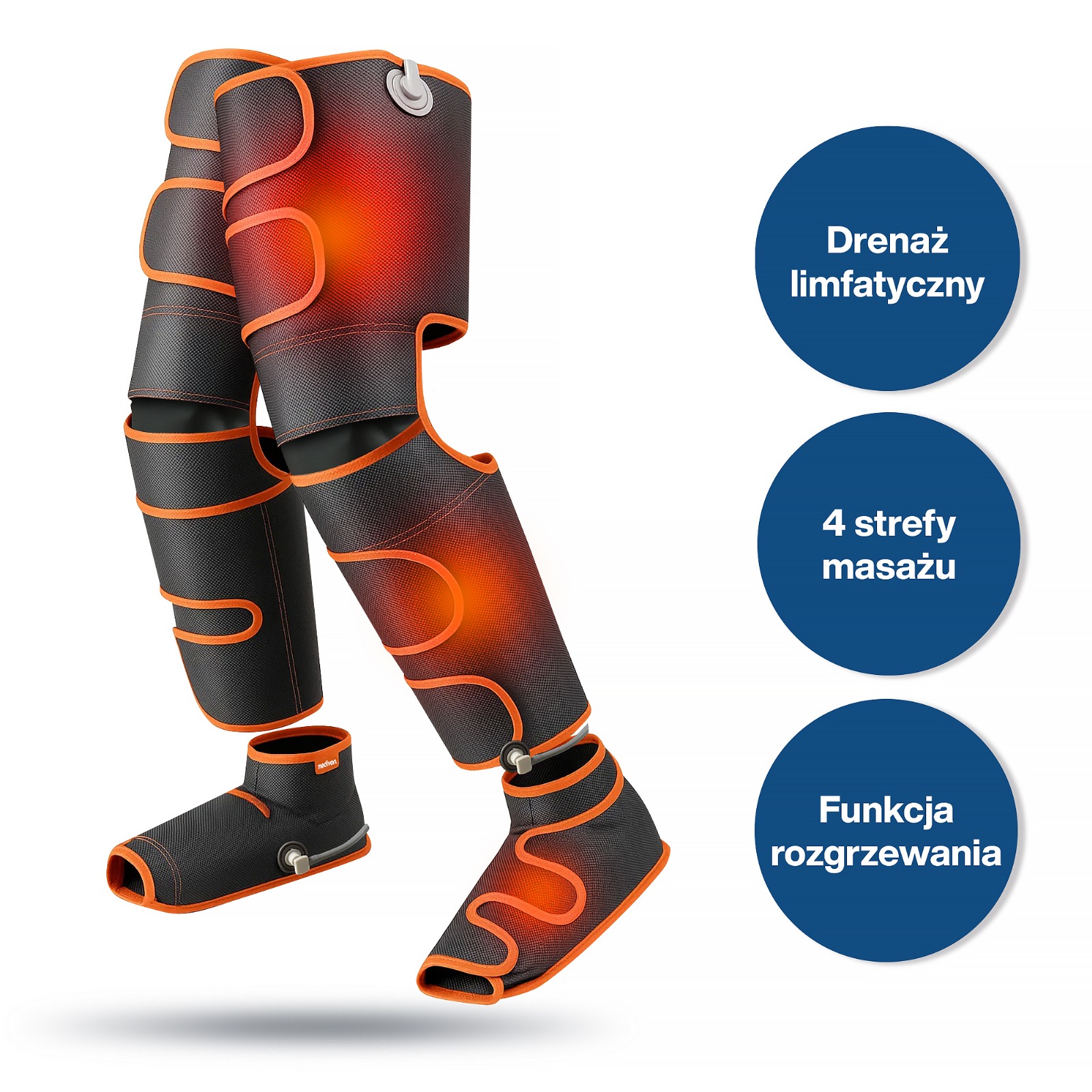 Masażer nóg do drenażu limfatycznego Noble Air PRO - obrazek 2