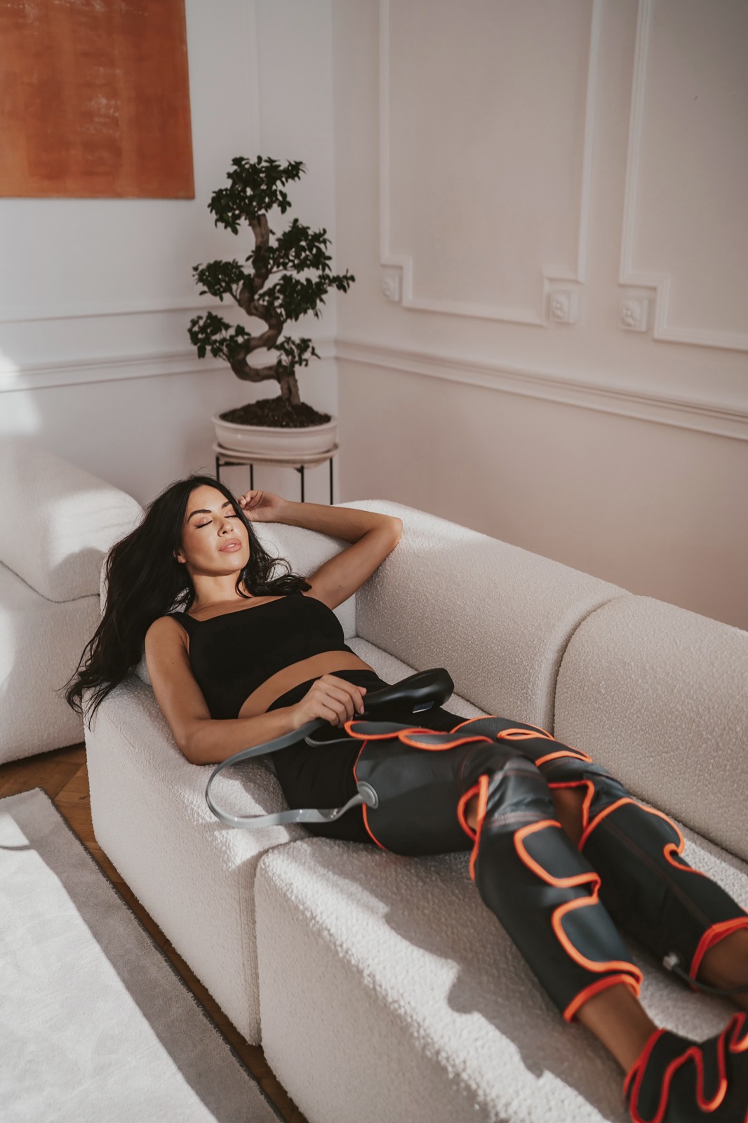 Masażer nóg do drenażu limfatycznego Noble Air PRO - obrazek 7