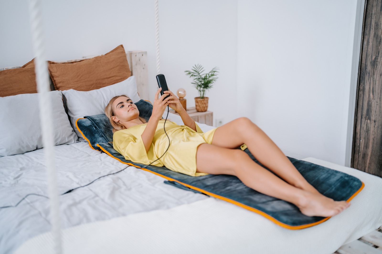 Mata do masażu Shiatsu Medivon Nova + niezależna poduszka masująca - obrazek 8