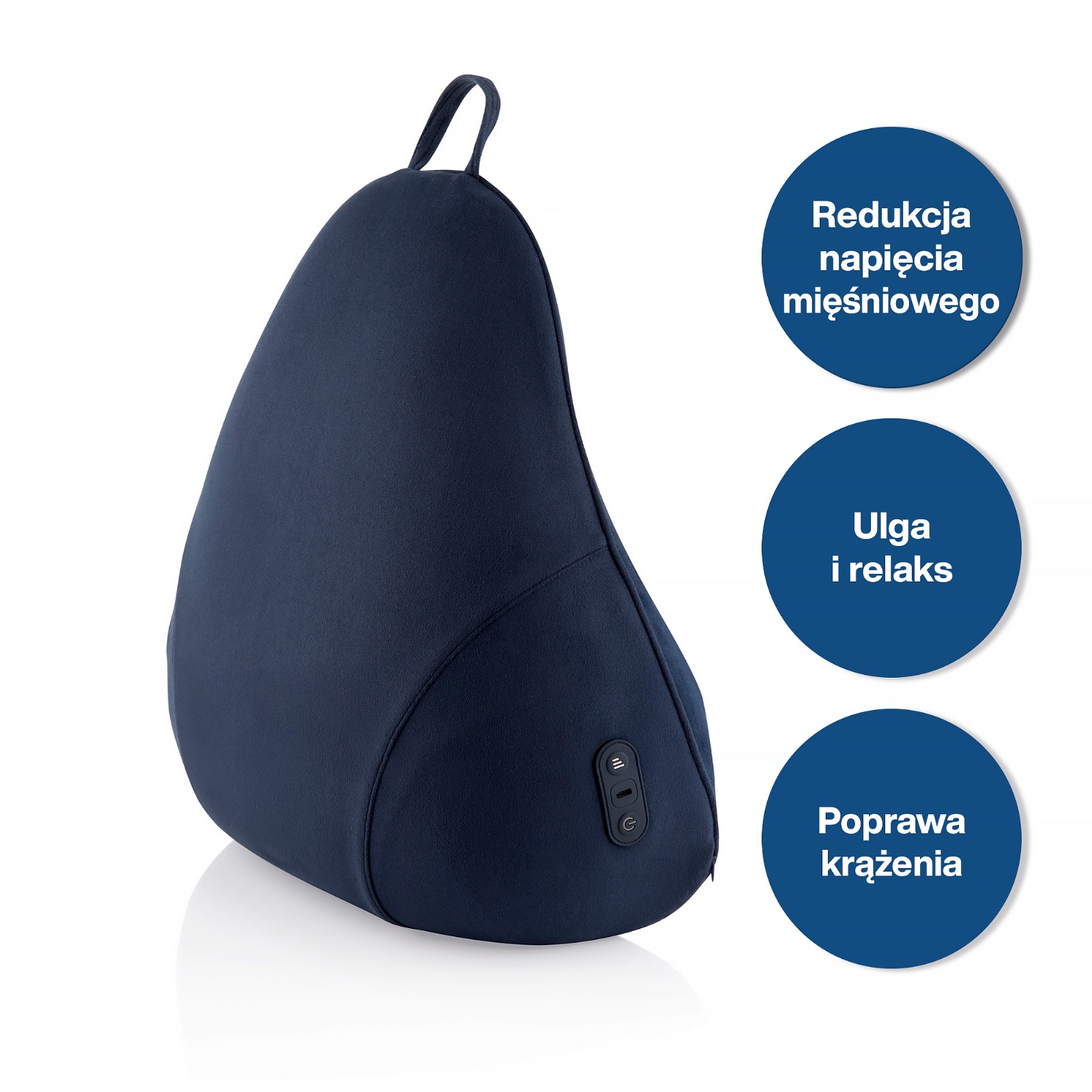 Wielofunkcyjna poduszka masująca Medivon Zona masażer bezprzewodowy pleców - obrazek 3