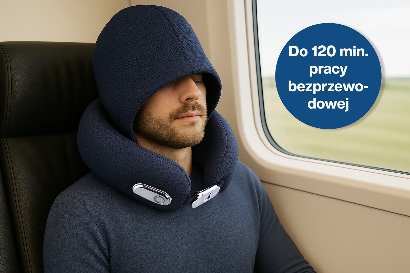 Masażer do szyi, karku, kołnierz masujący Medivon CosyGo - obrazek 11