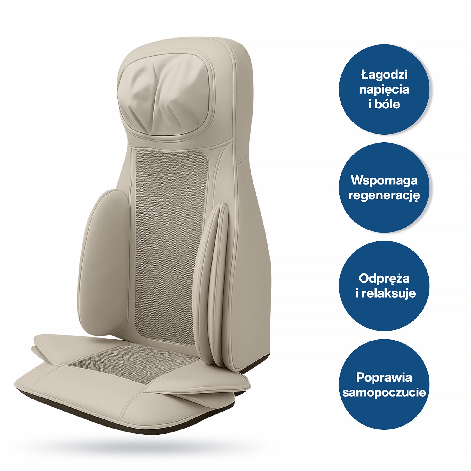 Mata masująca shiatsu Medivon Olympia - obrazek 4