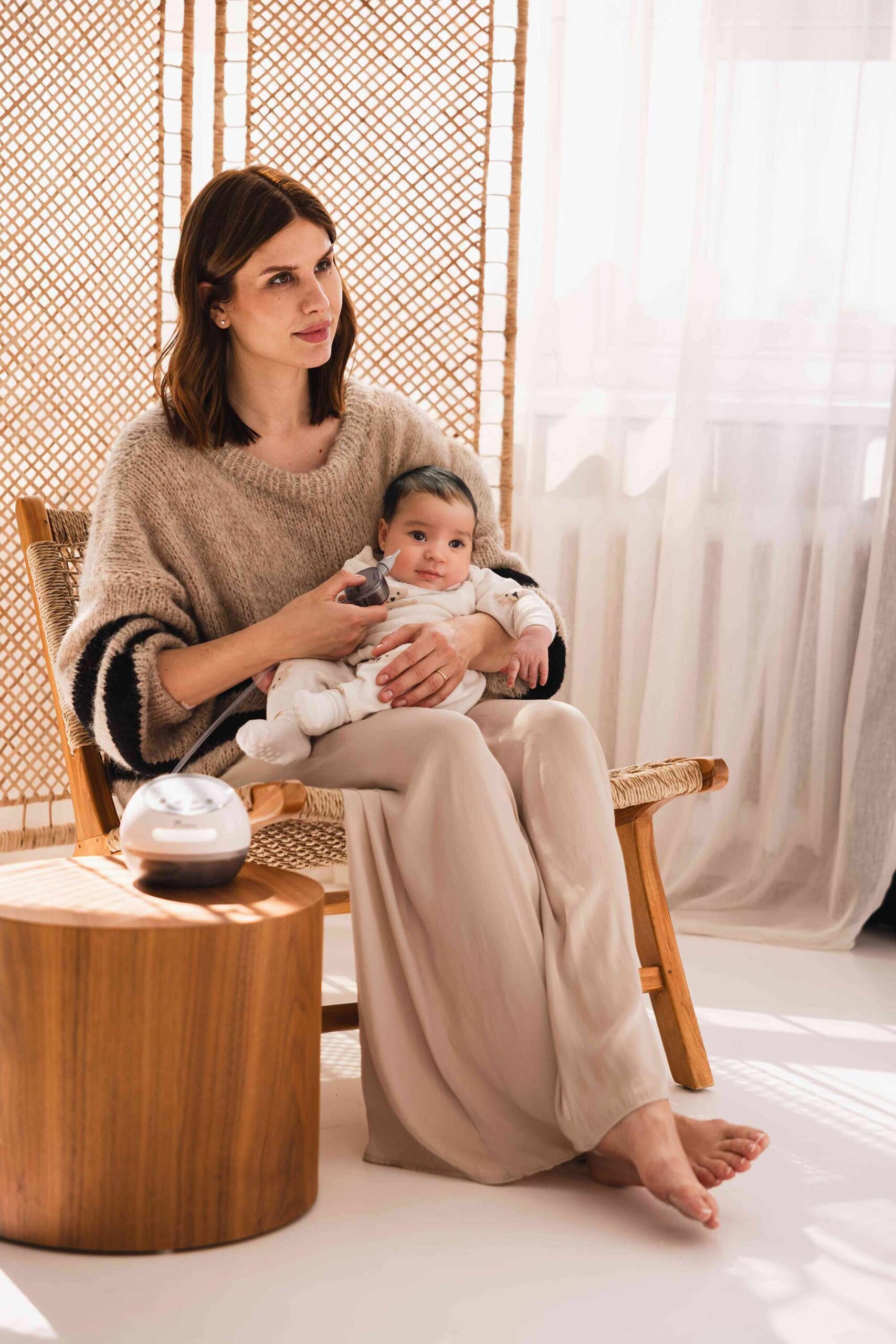 Automatyczny aspirator do nosa Momini NoseNest - obrazek 6