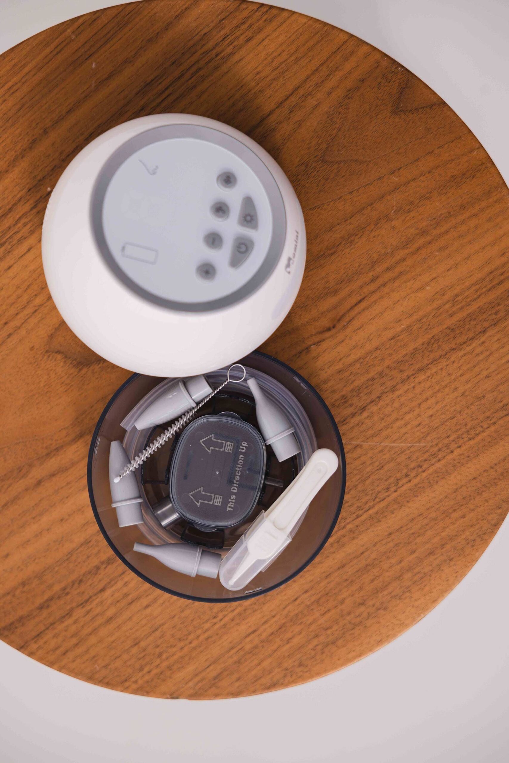 Automatyczny aspirator do nosa Momini NoseNest - obrazek 9