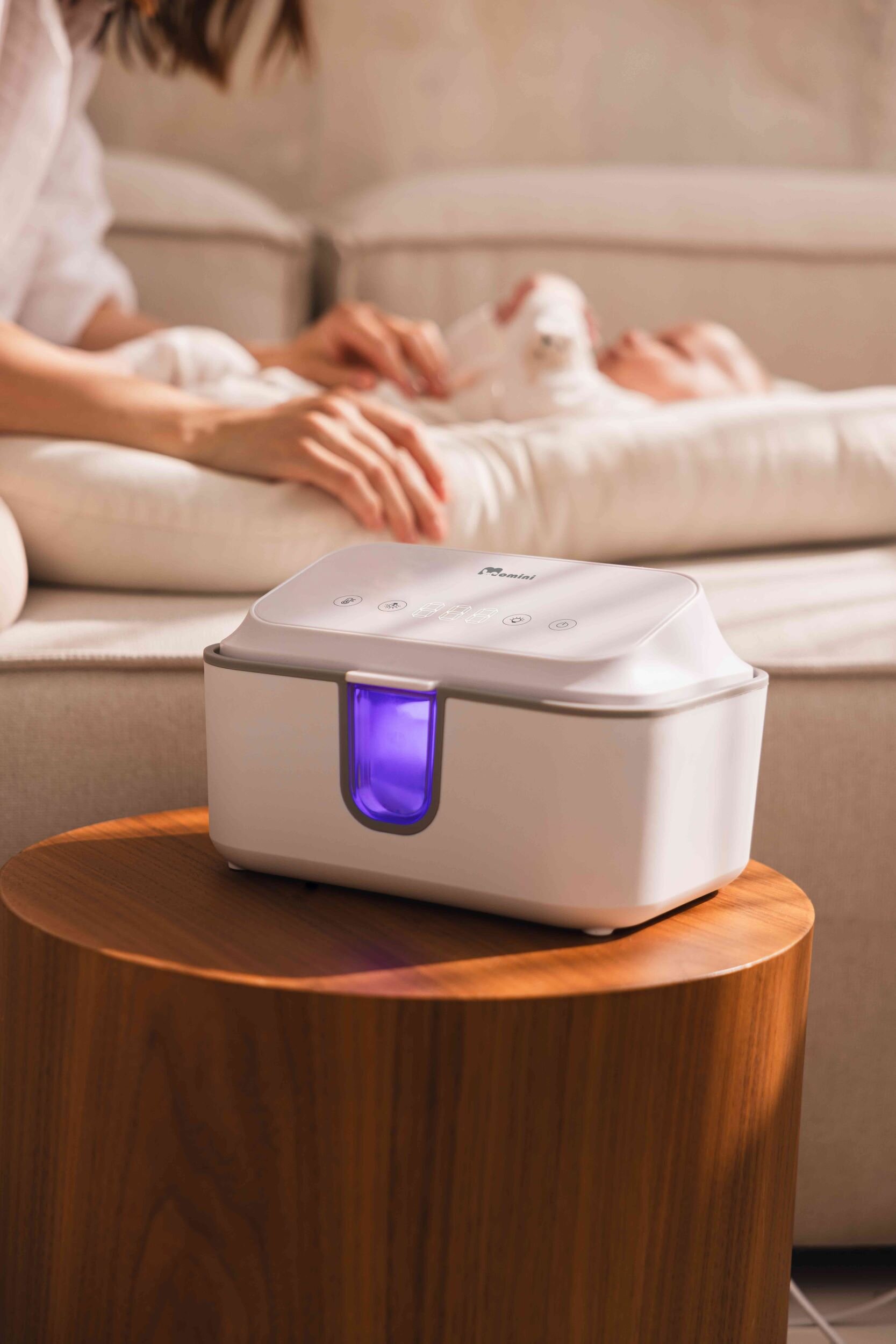 Podgrzewacz do nawilżanych chusteczek Momini WarmWipes - obrazek 6