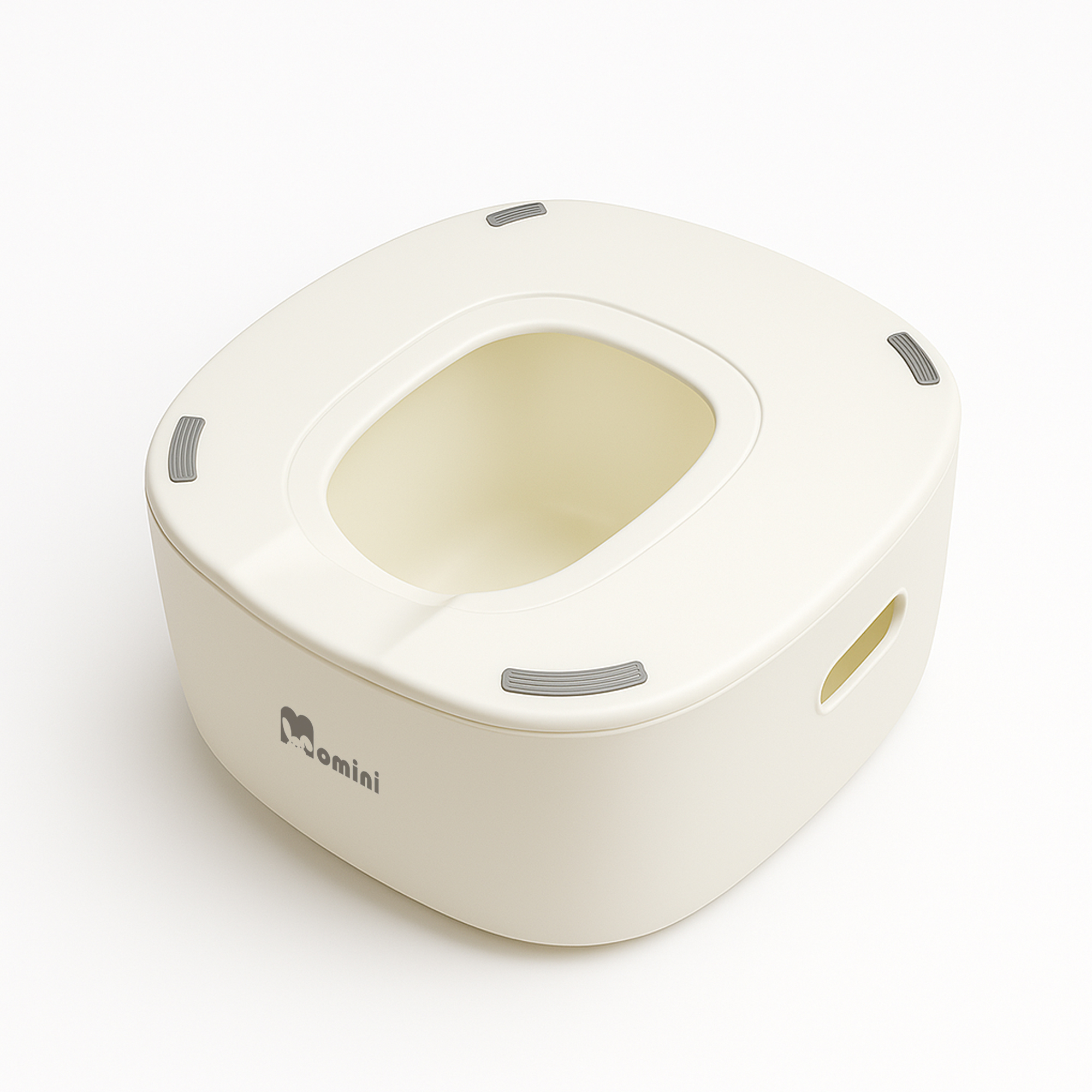 Wielofunkcyjny nocnik dla dzieci 3w1 dla niemowląt Momini Softi beige - obrazek 5