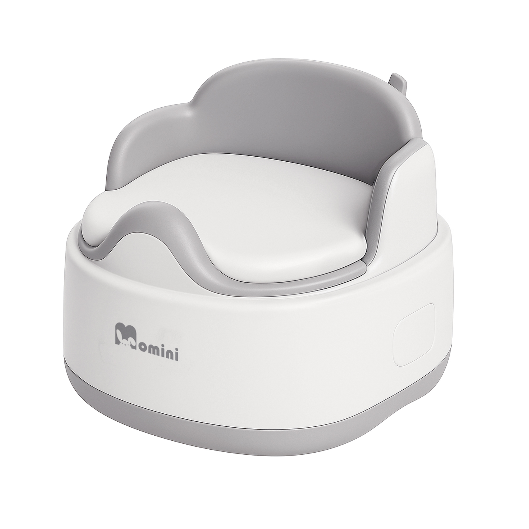 Wielofunkcyjny nocnik dla dzieci 3w1 dla niemowląt Momini Softi grey