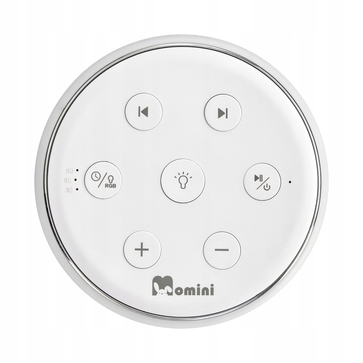 Lampka szumiąca z dźwiękami natury i muzyką 34 melodie Momini Lullumo - obrazek 3