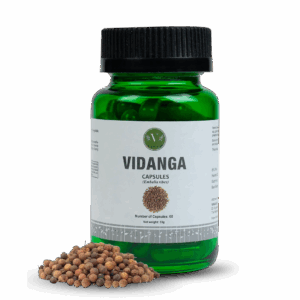 VANAN Vidanga – suplement diety na  jelita i żołądek – 60 kapsułek