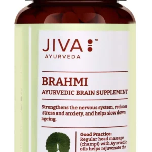 Jiva Ayurveda Brahmi – suplement diety układ nerwowy – 120 tabletek