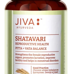 Jiva Ayurveda Shatavari – menopauza – 120 tabletek