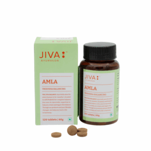 Jiva Ayurveda Amla agrest indyjski – trawienie i odporność – 120 tabletek