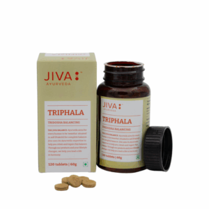 Jiva Ayurveda Triphala – trawienie i jelita – 120 tabletek